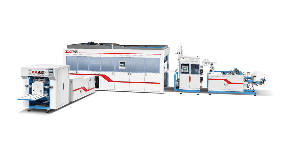 RPET/PET Non woven Box Bag Making Machine