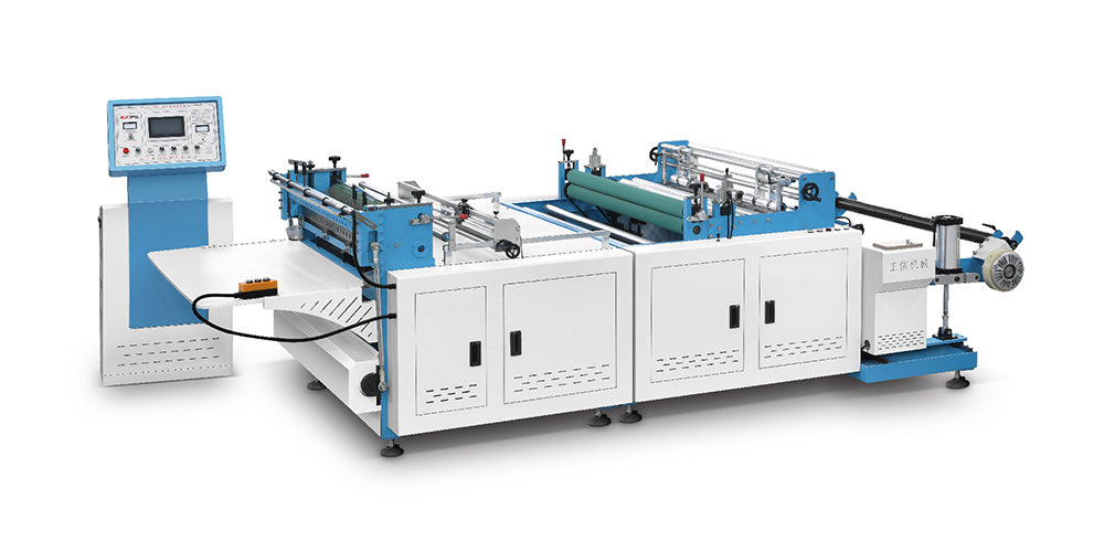 Non Woven Cross Cutting Machine With Ultrasonic Welding
